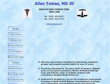 Tablet Screenshot of medicalaw.net